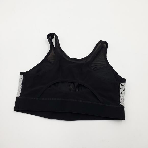 HPE Impact Bra 2.0, Black Graffiti Women's Size L - Picture 2 of 9